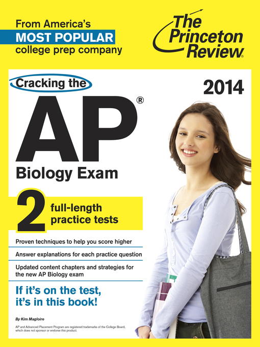 Title details for Cracking the AP Biology Exam, 2014 Edition by Princeton Review - Available